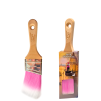Venetian Tools Pink Neon ferdén vágott, rövid nyelű ecset