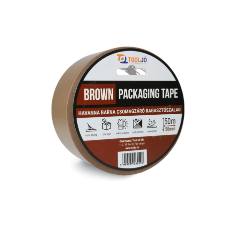  Csomagzáró Ragasztószalag - Havannabarna