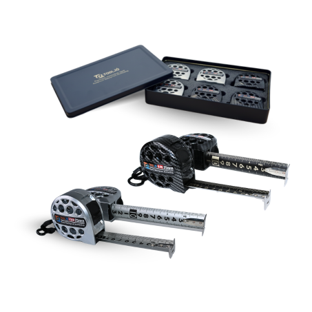 Tool Jó - Rozsdamentes Mérőszalag 6db-os Szett Díszdobozban