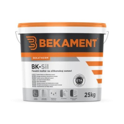 Bekament BK-Sil szilikon kapart vékonyvak. fehér 1,5mm 25kg